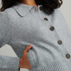 Knitwear|Stine Goya Nobody's Child Collar Knit Cardigan - XL