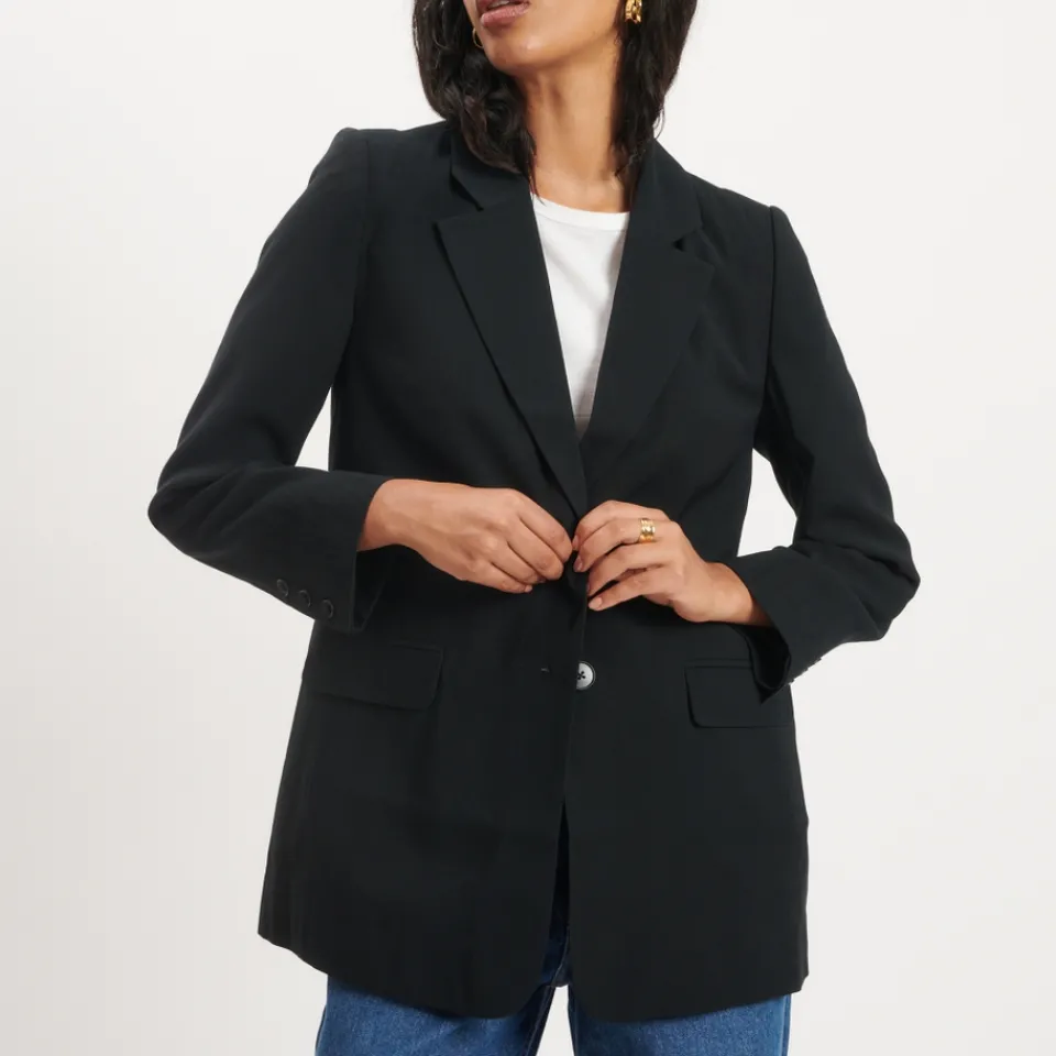 Jackets|Coats|Crocs Nobody's Child Crepe Blazer - UK 6