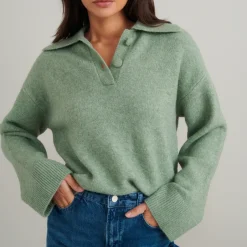 Loungewear|Knitwear|Sweaty Betty Nobody's Child Knit Polo Jumper - XS