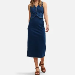 Dresses|Dresses|Vagabond Shoemakers Nobody's Child Lambeth Denim Waistcoat Dress - UK 10