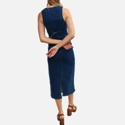 Dresses|Dresses|Vagabond Shoemakers Nobody's Child Lambeth Denim Waistcoat Dress - UK 10