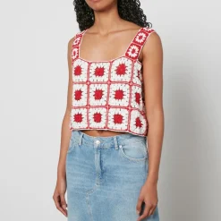 T-Shirts And Tops|HAY Nobody's Child Marcella Crocheted Top - M