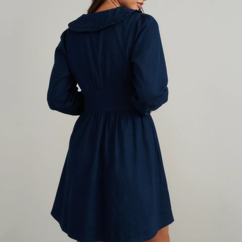 Dresses|Dresses|Nobody's Child Ottilie Denim Mini Dress - UK 12
