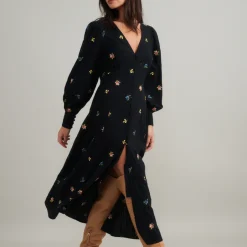 Dresses|Dresses|Nobody's Child Shannon Cotton-Gauze Midi Dress - UK 6
