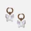 Jewellery|Notte Farfalla Glow Mother of Pearl Gold-Plated Earrings