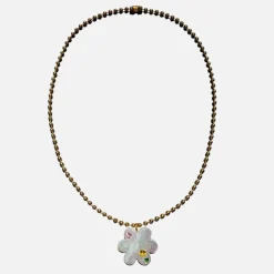 Jewellery|Notte Superbloom Mother of Pearl and Gold-Plated Necklace