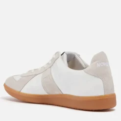 Trainers|Dr. Martens Novesta Men's German Army Leather and Suede Trainers - UK 7