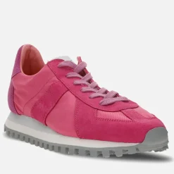 Trainers|Dr. Martens Novesta Women's German Army Canvas and Suede Trainers - UK 3.5