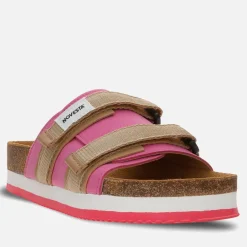 Sandals & Slides|Sandals|Dr. Martens Novesta Women's Partisan Faux Suede Slide Sandals - UK 7