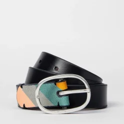 Belts|Dr. Martens Paul Smith Reversible Swirl Leather Belt - 80cm