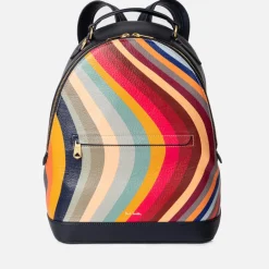 Bags|Dr. Martens Paul Smith Swirl Striped Leather Backpack