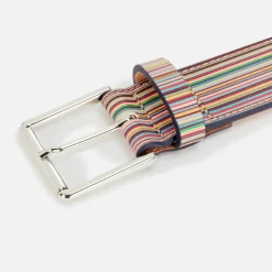 Belts|Dr. Martens Paul Smith Wide Stripe Leather Belt - W32