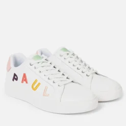 Trainers|Dr. Martens Paul Smith Women's Lapin Letters Leather Trainers - UK 3