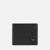 Wallets|Dr. Martens Paul Smith Zebra Billfold Pebble-Grain Leather Wallet