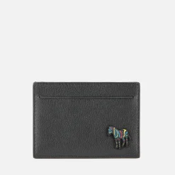 Wallets|Dr. Martens Paul Smith Zebra Pebble-Grain Leather Cardholder