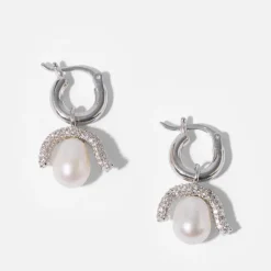 Jewellery|Anni Lu Pearl Octopuss.y Baby Paris Freshwater Pearl Silver-Plated Drop Earrings
