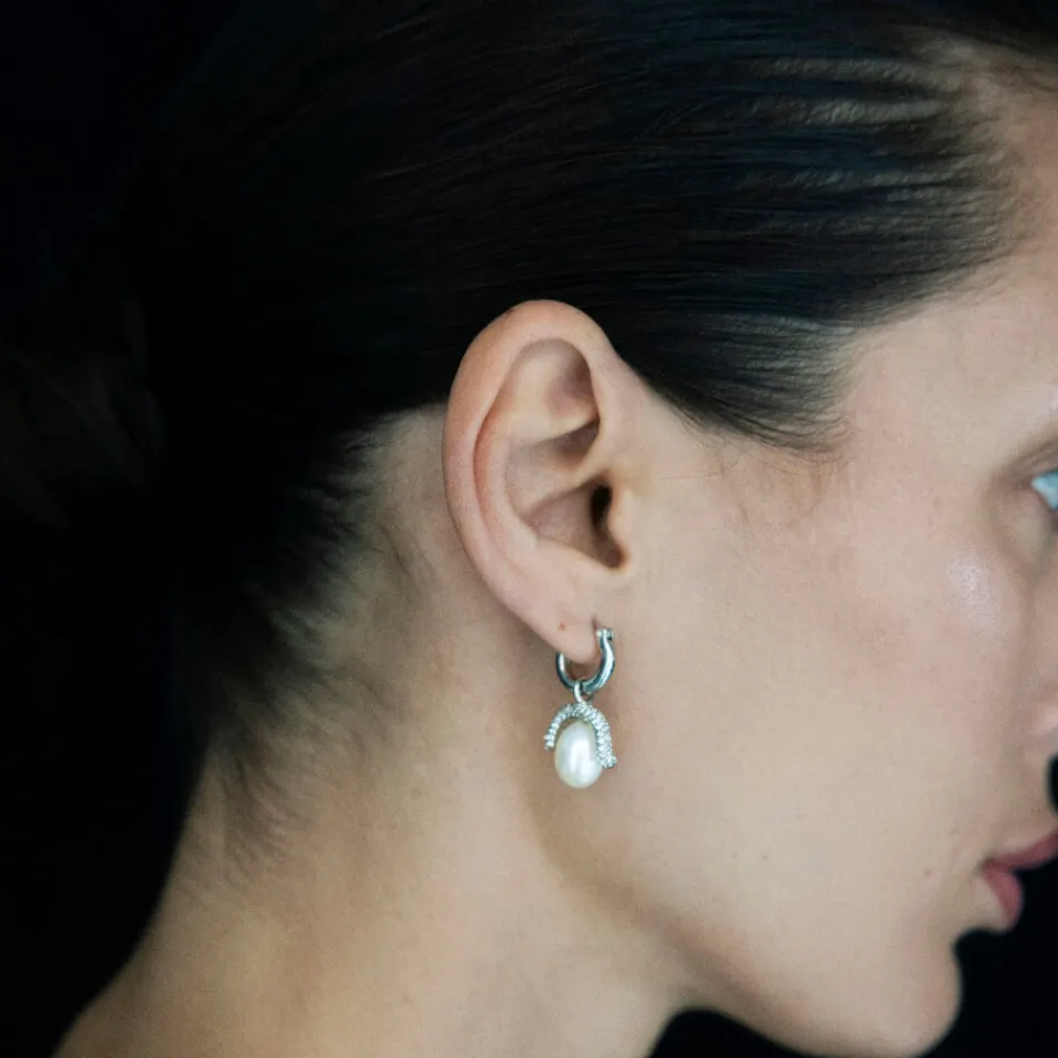 Jewellery|Anni Lu Pearl Octopuss.y Baby Paris Freshwater Pearl Silver-Plated Drop Earrings