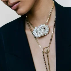 Jewellery|Dr. Martens Pearl Octopuss.y Box Chain Rope Gold-Plated Necklace