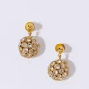Jewellery|Dr. Martens Pearl Octopuss.y Crystal Spheres Gold-Plated Earrings