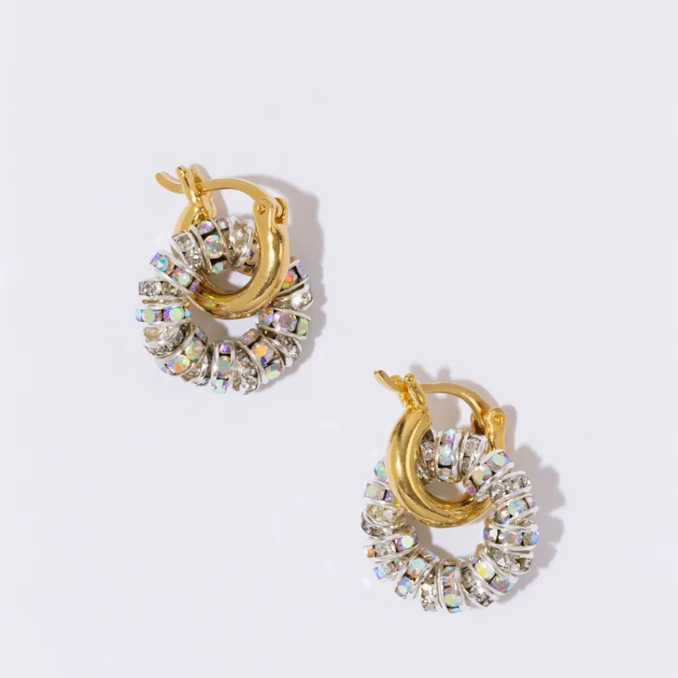 Jewellery|Dr. Martens Pearl Octopuss.y Tiny Créoles Gold-Plated Earrings