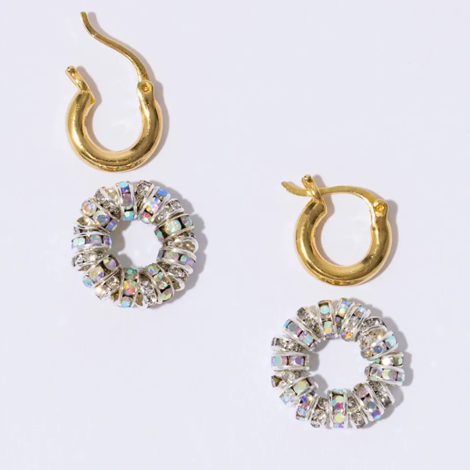 Jewellery|Dr. Martens Pearl Octopuss.y Tiny Créoles Gold-Plated Earrings