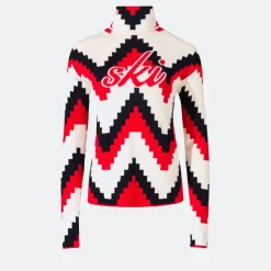 Loungewear|Knitwear|Dr. Martens Perfect Moment Chevron-Jacquard Merino Wool Jumper - XS