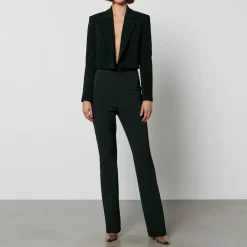 Trousers|Dr. Martens Pinko Solopaca Suit Stretch-Crepe Trousers - M