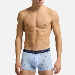 Underwear|Polo Ralph Lauren 3 Pack Classic Cotton-Jersey Boxer Trunks - M