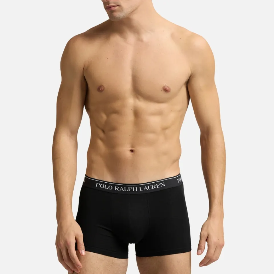 Underwear|Polo Ralph Lauren 5 Pack Classic Cotton-Jersey Boxer Trunks - S