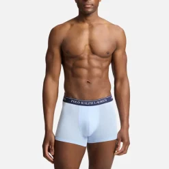 Underwear|Polo Ralph Lauren 3 Pack Classic Cotton-Jersey Boxer Trunks - S