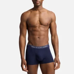 Underwear|Polo Ralph Lauren 3 Pack Classic Cotton-Jersey Boxer Trunks - S