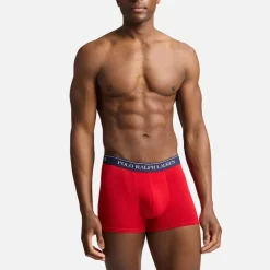 Underwear|Polo Ralph Lauren 3 Pack Classic Cotton-Jersey Boxer Trunks - S