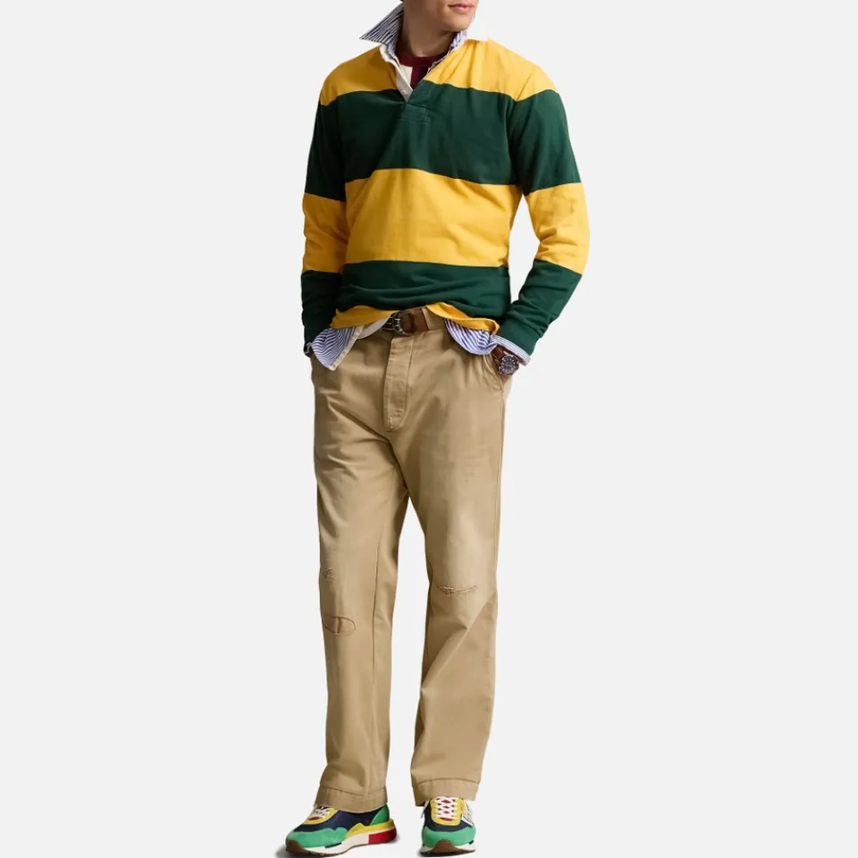 T-Shirts|T-Shirts|Dr. Martens Polo Ralph Lauren Authentic Cotton-Jersey Rugby Top - S