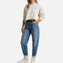 Loungewear|Sweatshirts|Dr. Martens Polo Ralph Lauren Cable-Knit Sleeve Cotton-Jersey Sweatshirt - S