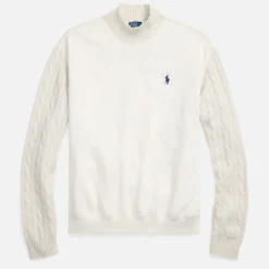 Loungewear|Sweatshirts|Dr. Martens Polo Ralph Lauren Cable-Knit Sleeve Cotton-Jersey Sweatshirt - S