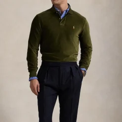 Polo Shirts|Dr. Martens Polo Ralph Lauren Classic Fit Cotton-Blend Corduroy Polo Shirt - XXL