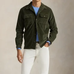 Shirts|Shirts|Barbour International Polo Ralph Lauren Classic-Fit Cotton-Corduroy Shirt - S