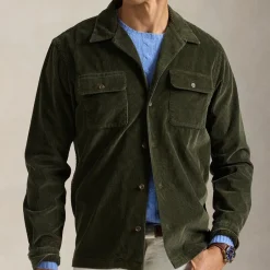Shirts|Shirts|Barbour International Polo Ralph Lauren Classic-Fit Cotton-Corduroy Shirt - S