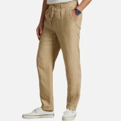 Trousers|Polo Ralph Lauren Classic-Fit Linen-Blend Trousers - S