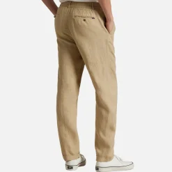 Trousers|Polo Ralph Lauren Classic-Fit Linen-Blend Trousers - S