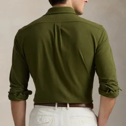 Shirts|Shirts|Polo Ralph Lauren Classic-Fit Cotton-Piqué Shirt - S