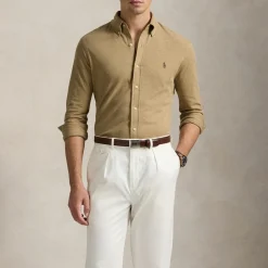 Shirts|Shirts|Polo Ralph Lauren Classic-Fit Cotton-Piqué Shirt - L