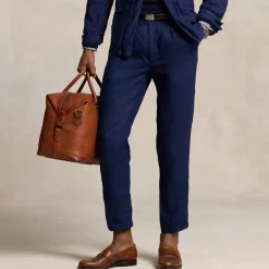Trousers|Polo Ralph Lauren Classic Fit Linen Prepster Trousers - S