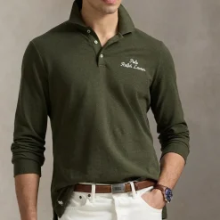 Polo Shirts|Polo Ralph Lauren Classic-Fit Cotton-Piqué Polo Shirt - S