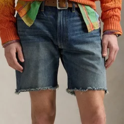 Shorts|Shorts|Polo Ralph Lauren Classic Fit Rigid Denim Shorts - W30/L32