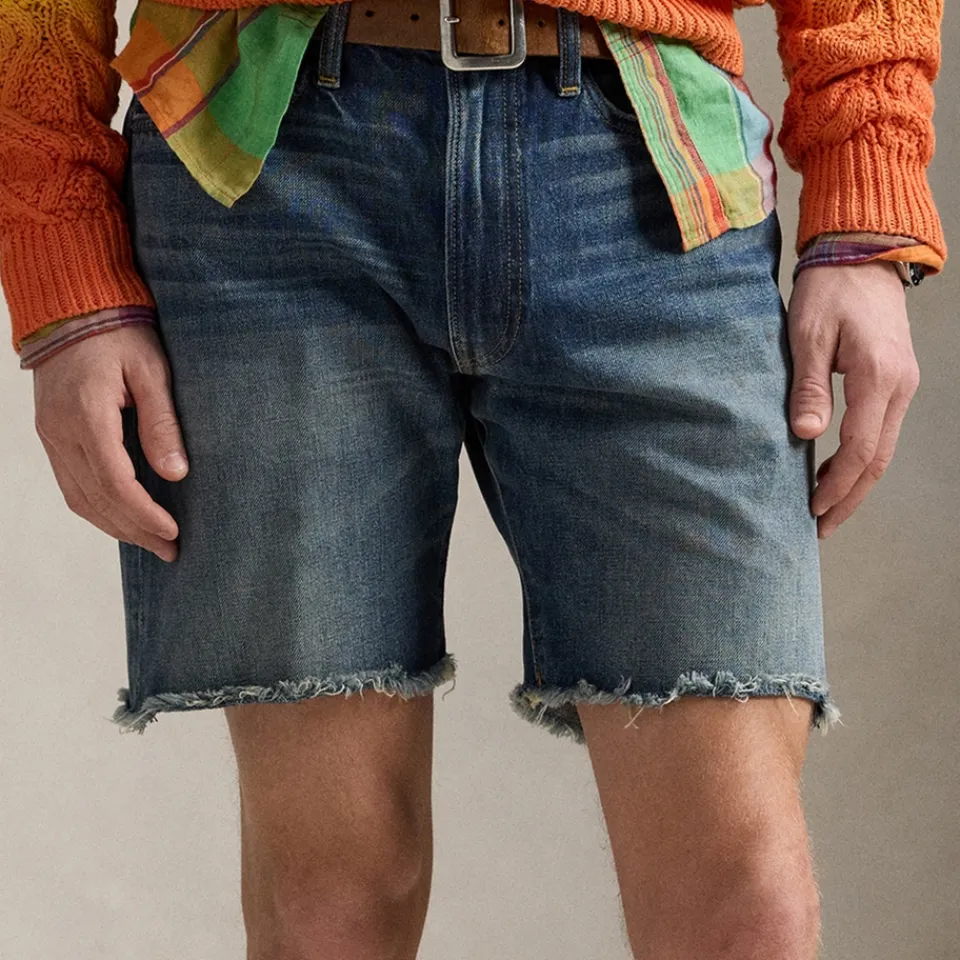 Shorts|Shorts|Polo Ralph Lauren Classic Fit Rigid Denim Shorts - W30/L32