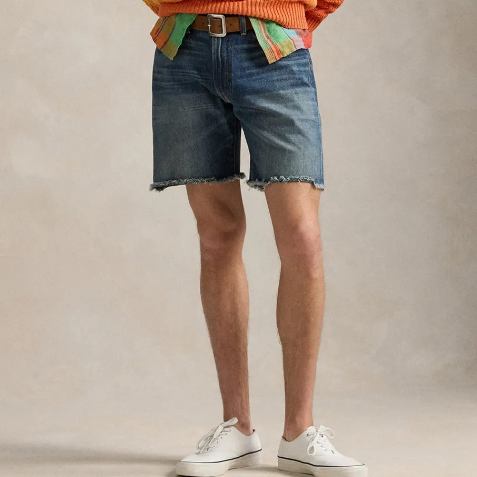 Shorts|Shorts|Polo Ralph Lauren Classic Fit Rigid Denim Shorts - W30/L32