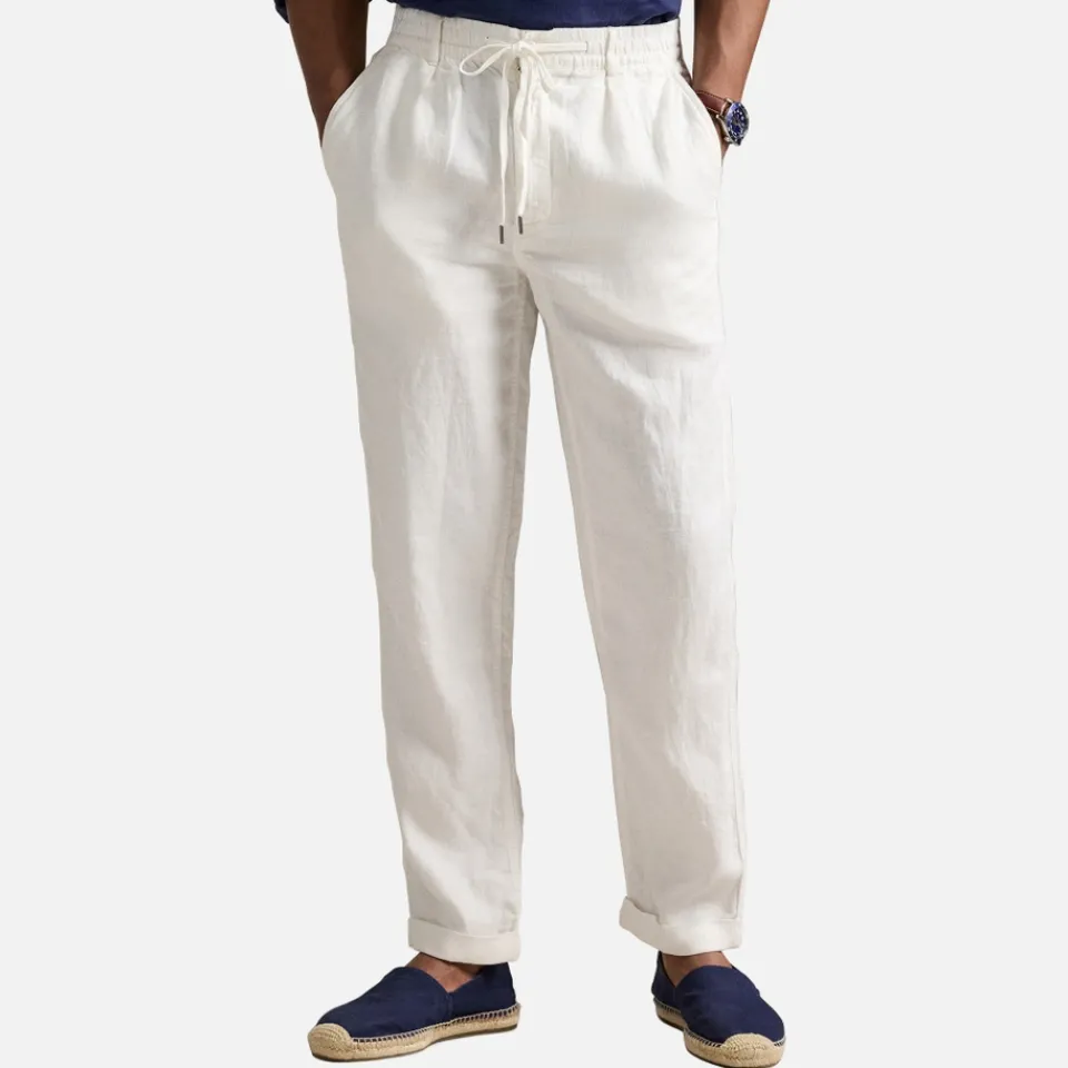 Trousers|Polo Ralph Lauren Classic Fit Linen Prepster Trousers - L