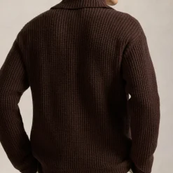 Cardigans|Knitwear|AMI Polo Ralph Lauren Cotton Knit Cardigan - S
