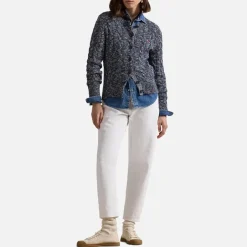 Knitwear|Dr. Martens Polo Ralph Lauren Cotton Cable-Knit Cardigan - XS